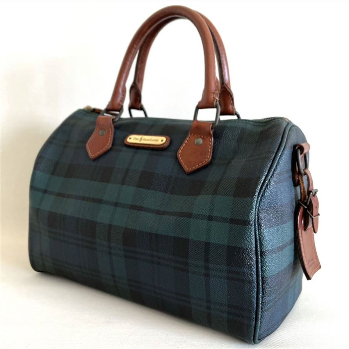 Vintage Polo Ralph Lauren Plaid Burgundy Boston Bag Handbag Vintage Polo Ralph Lauren Plaid Burgundy Boston Bag Handbag