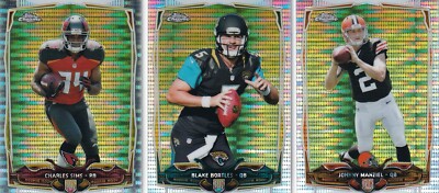 2014 Topps Chrome Football Mini X-Fractor Refractors /102 YOU PICK Peterson +++