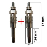 GlüHkerzen VorwäRmung FüR Clio I Express R9 R11 R19 1.9D 7700856292