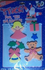 Christmas 3-D Foam Scrapbook Stickers for Crafts, Cards, Bags 006