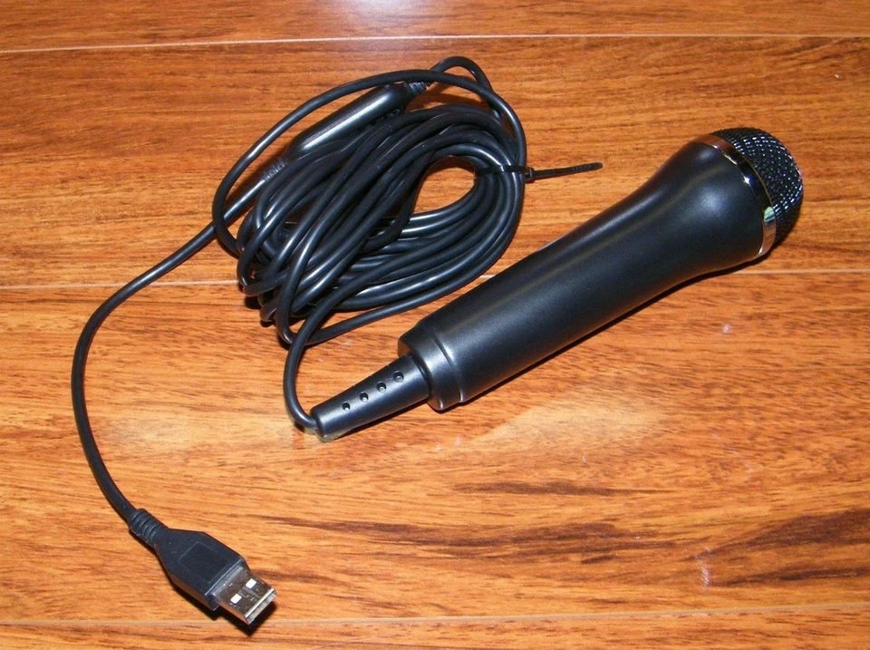 Genuine Guitar Hero (E-UR20) USB Microphone For Xbox 360, PS2, PS3, Nintendo Wii - Image 2 of 3