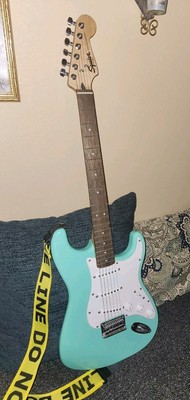 Squier by Fender Electric Guitar Rare Teal Green | eBay
