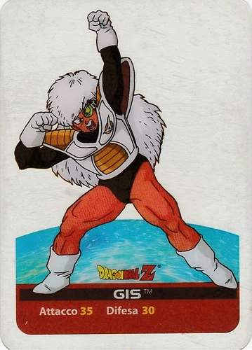 Dragon Ball Z Edibas Serie Plata GIS N 40 Tarjetas laminadas