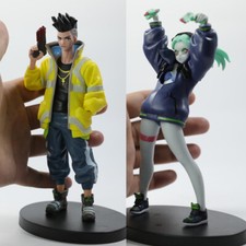 Anime Cyberpunk 2077 Edgerunners David  Rebecca Figure Game Model Toy Box Gift