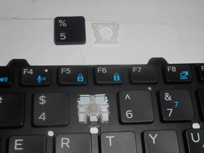 SINGLE KEY CAP+PLASTIC CLIP FOR XPS 12 9250 FROM XCD5M SG-81010-XUA PK131DK3B00