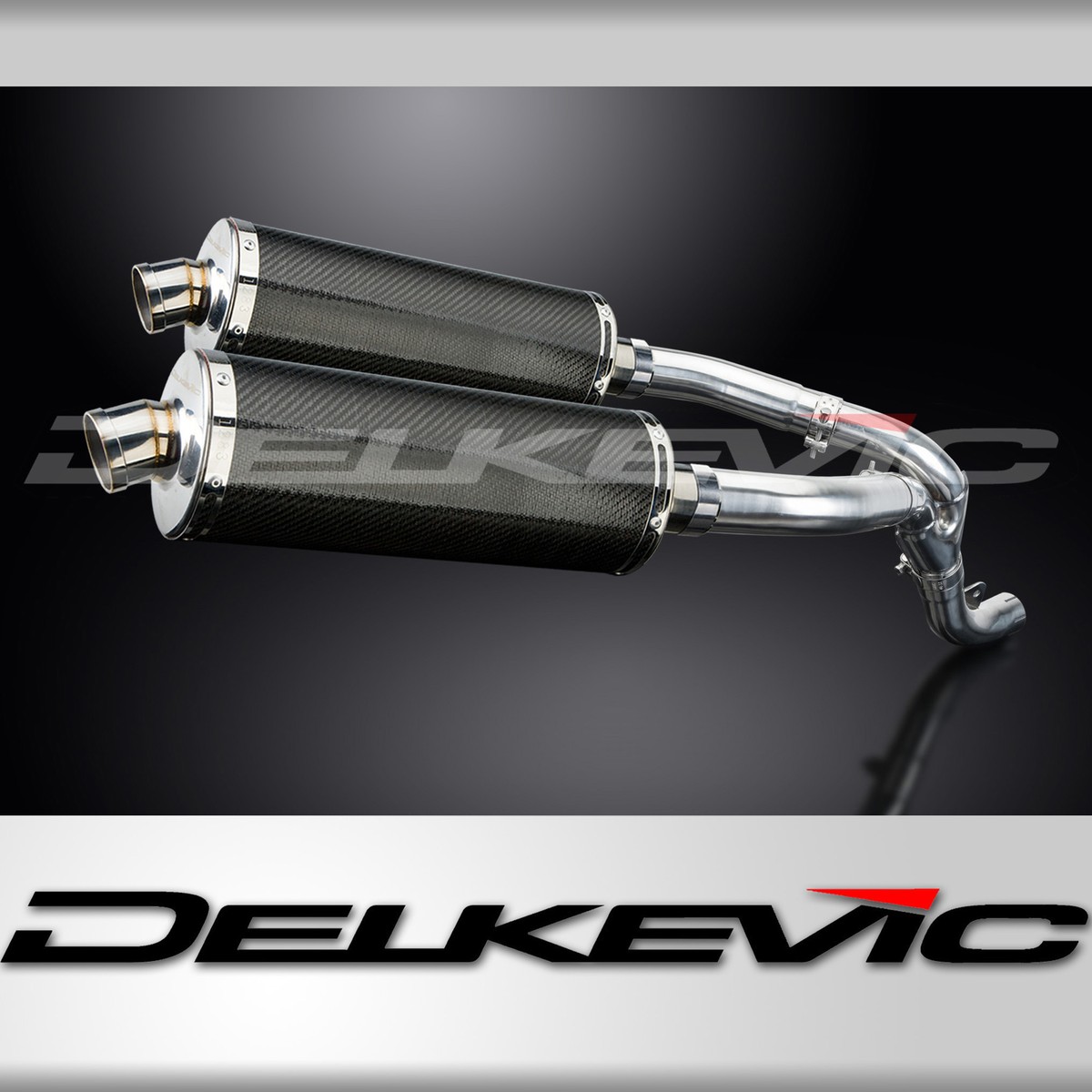 Kawasaki ZX-10R Ninja 06-07 Delkevic Slip On 14