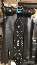 Medieval Knight Leather Larp With Belt, 2- Pairs Of Gauntlets  chain mail coif