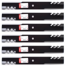 6PK Oregon G3 Gator Blade for 42" Hustler Dash XD, Raptor, Raptor Limited