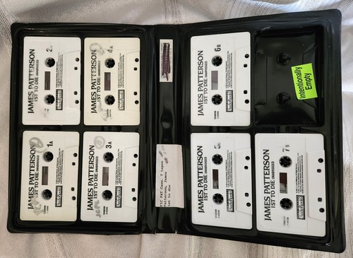 5 Audio books James Patterson Lake House Beach House 1st to Die Cassettes Used - Picture 4 of 16