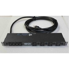Eaton PDUH30HV19 PDU BASIC 5.8KW 208-240V 30A 4 C19 NEMA L6-30P 12FT CORD 1U RM