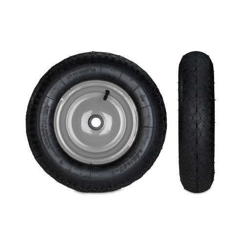 Schubkarrenrad 4.80 4.00-8 Ersatzrad Schubkarre Schubkarrenreifen 39 cm 2,3 kg - Bild 10 von 11