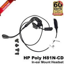 HP Poly TriStar H81N-CD Wired Mono Earset Hea...