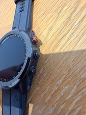 Garmin Approach S62 GPS Golf Watch Black and charger