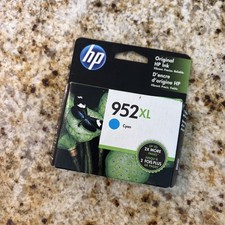 HP 952XL High Yield Ink Cartridge - Cyan EXP 03/21