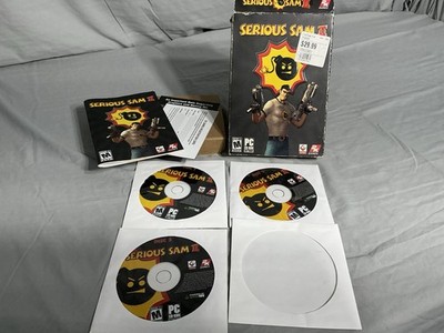 Serious Sam II - PC CD-ROM & Manual DISC 1,2,3  ''disc 4 not included''