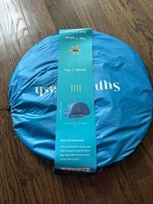 NEW Sun N Splash Baby Portable Pool Blue Tent UV Protection