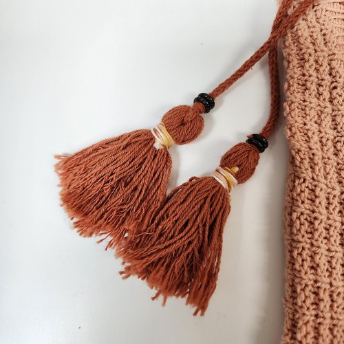 Free People Lutscher Kleid Damen S Häkel Quaste Mini Boho Festival Coachella - Bild 6 von 11