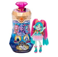 Magic Mixies Amber Dragon Magically Reveal 6.5" Pixling Doll In A Potion Bottle