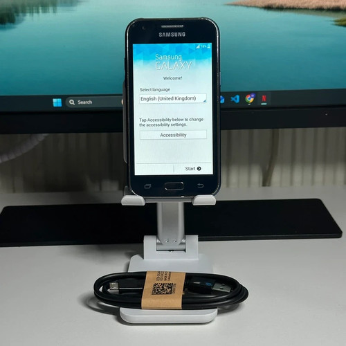 Samsung Galaxy J SM-J100H - 4GB - blaues (entsperrt) Smartphone