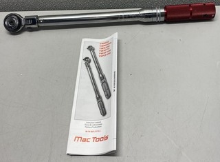 PREOWNED MAC TOOLS 3/8" Drive Micro Adjustable Torque Wrench TWXF75