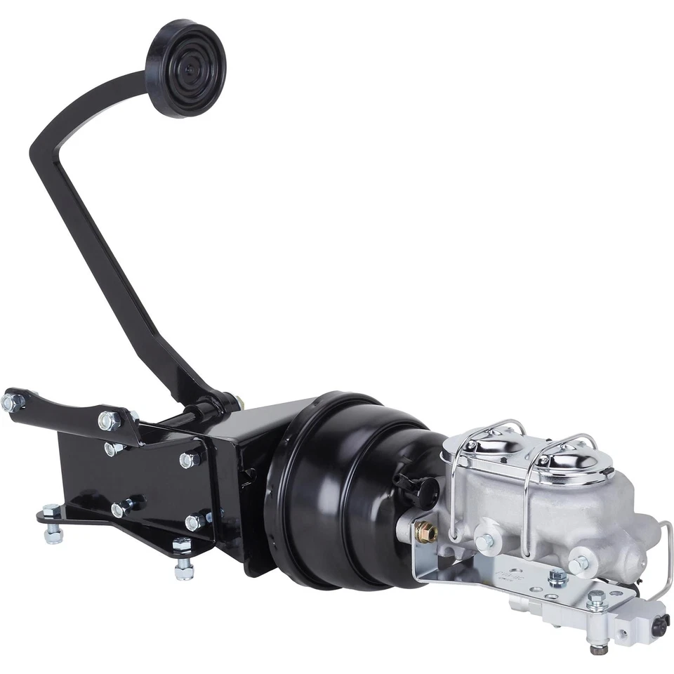 Conjunto de Pedal de Freio Elétrico de Montagem em Quadro, Preto, Compatível com Caminhão Chevy 1947-54 - Imagem 3 de 4