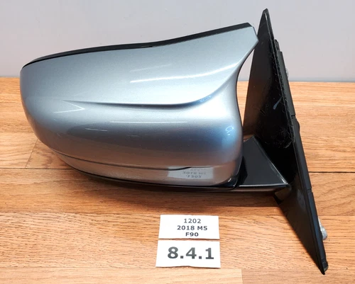 ✅ 18-23 OEM BMW F90 M5 Passenger Side Mirror Assembly Camera Bluestone C2Y *