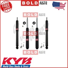 KYB Excel-G Front Strut Cartridges & Rear SHOCKS Set Kit For SAAB 9-3 1999-2002