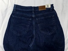 VTG NEW Lee 8 L Dark Indigo Original Straight 28x35" Inseam Denim Jeans NOS
