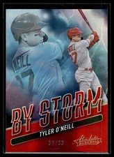Tyler O'Neill 2022 Panini Absolute By Storm Spectrum Red Card /99 #BYS-7