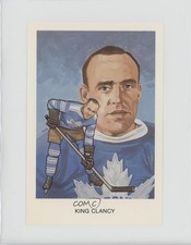 1983 Hockey Hall of Fame Postcards King Clancy #C3 0t5