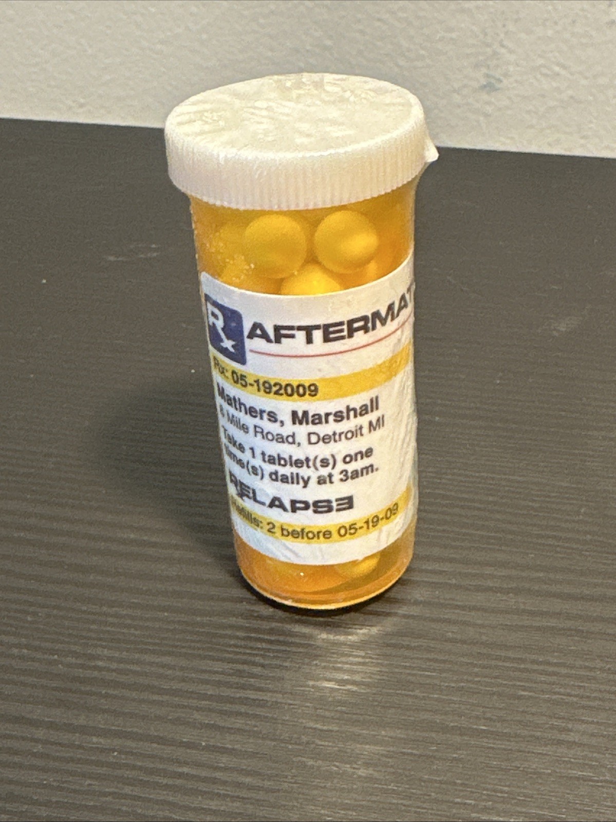 Eminem Relapse Promo Candy Pills In Bottle From 2009 AUTHENTIC New Sealed Promo