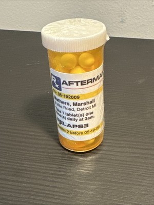 Eminem Relapse Promo Candy Pills In Bottle From 2009 AUTHENTIC New Sealed Promo