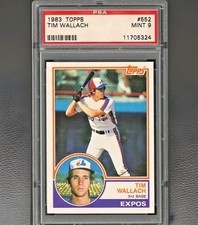 1983 Topps - Tim Wallach #552 PSA 9