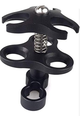 Seafrogs Diving 3 Hole  Ball Arm Clamp Fixed Case Waterproof Scuba Diving