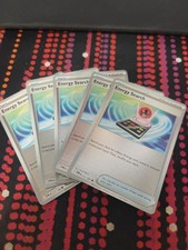 4 X Energy Search Reverse Holo Foil 72/88 Perfect Order