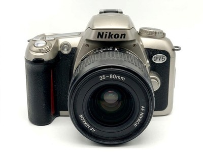 Nikon F75 35mm AF + Nikon 35-80mm f/4-5.6 Kit Set Analog SLR 35mm Kamera