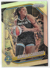 2025 Panini Prizm WNBA Silver Prizm #89 Kamilla Cardoso Chicago Sky