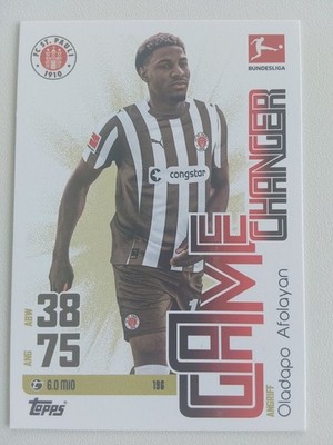 Topps Match Attax Bundesliga 2025-26 Game Changer Pauli Nr. 196 Oladapo Afolayan