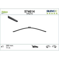 Wischblatt Hinten 280 Mm Valeo Iam-Expertise Passend FüR U.A. BMW X3