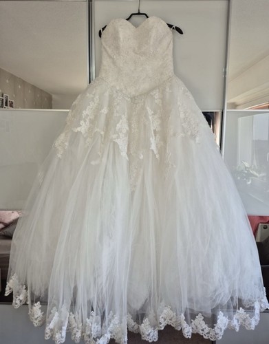 Brautkleid Hochzeitskleid, Prinzessin, A-Linie, Gr. 38-42 - Bild 1 von 7
