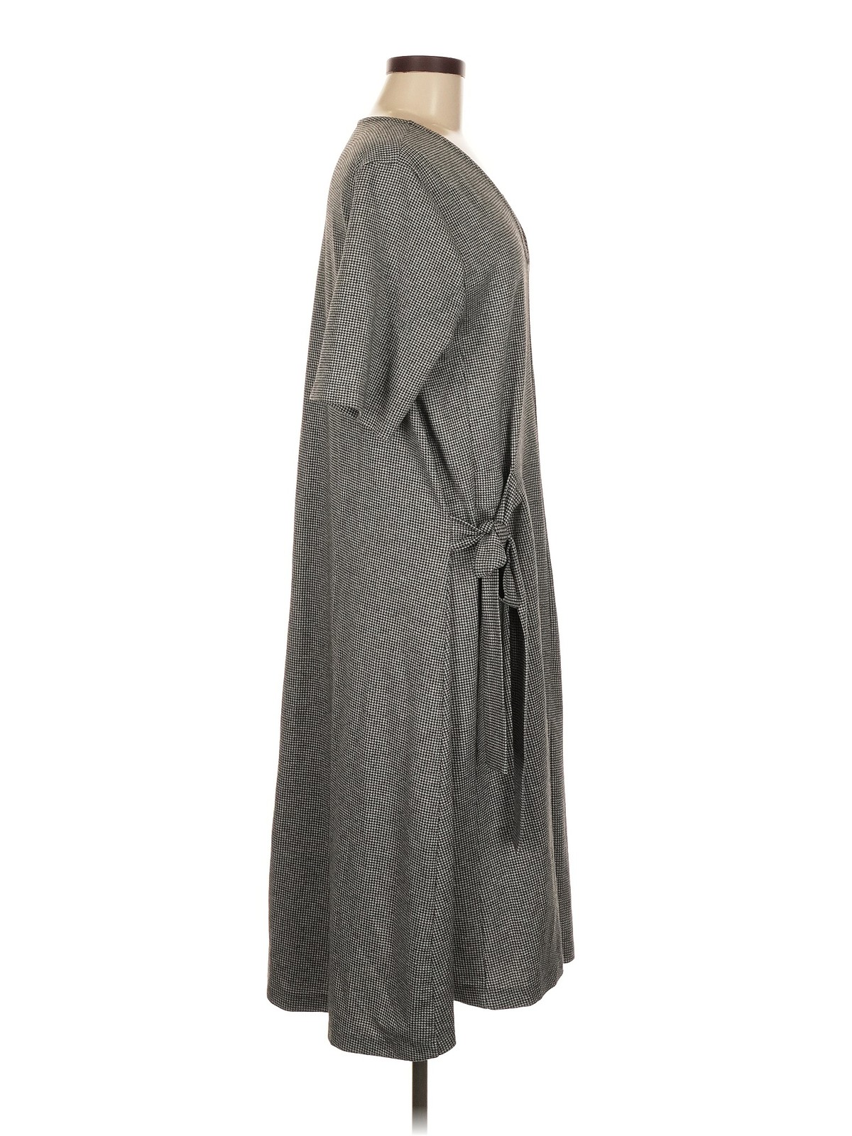 Trafaluc by Zara Women Gray Casual Dress M thumbnail 3
