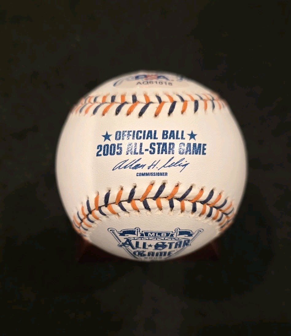 Dontrelle Willis Signed Rawlings 2005 All-Star Game Baseball Autograph PSA/DNA view 4
