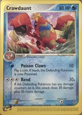 Pokemon Dragon Crawdaunt 13/97 R LP on eBay