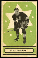 1933-34 V304B O-PEE-CHEE SERIES B #64 GLEN BRYDSON MONTREAL MAROONS HOCKEY CARD