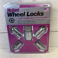 Mcgard Wheel Lock Set Cone Seat Exposed Style Wheel Locks-chrome 24215 Mcgard Wheel Lock Set Cone Seat Exposed Style Wheel Locks-chrome 24215