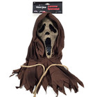 SCREAM GHOSTFACE SCARECROW MASK BURLAP FUN WORLD ADULT SIZE OFFICIAL RARE NWT