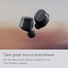 BOWERS WILKINS PI6 WIRELESS EARBUDS CLOUD GREY , IN-EAR - CLOUD GRAY