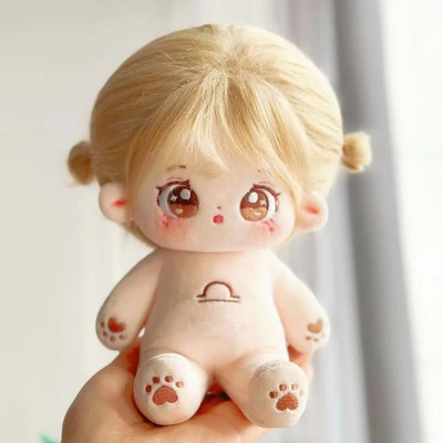 20cm Kawaii Zodiac Idol Plush Doll Change Clothes Soft Toy Kids Gift