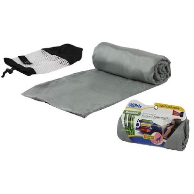 Cloudz Extra Large Airplane Travel Blanket for Your Flight, Car, Camping, Hom...