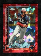 2025 Topps Chrome Sapphire Edition Red 5/5 Angel Martinez Martínez #155 2o0
